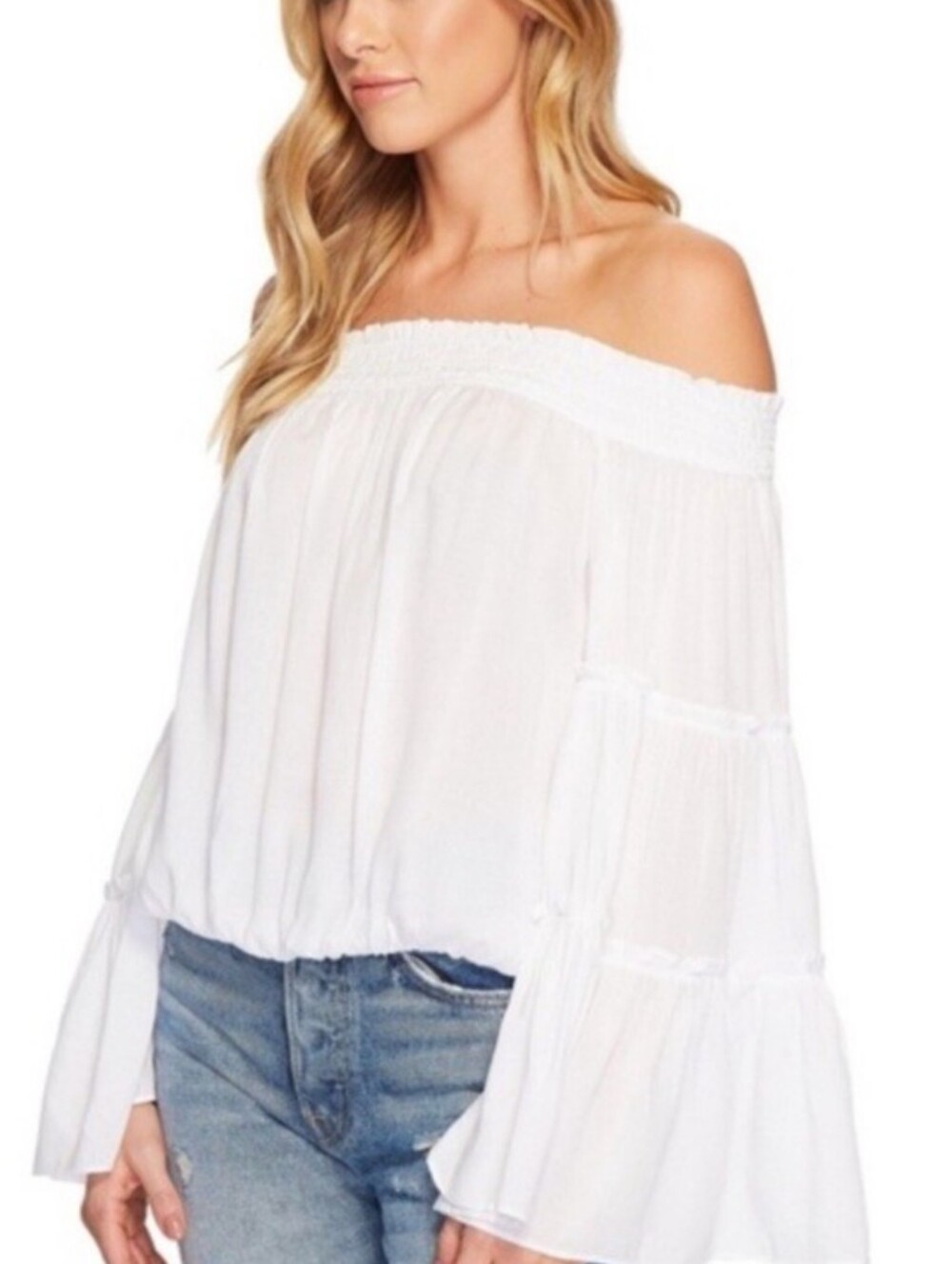 Free People Free Spirit Off The Shoulder Top